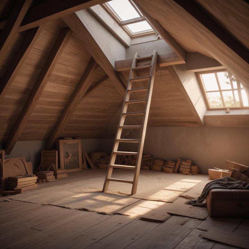 Чердачные лестницы: варианты, критерии выбора и особенности эксплуатации в жилом доме - изображение 2