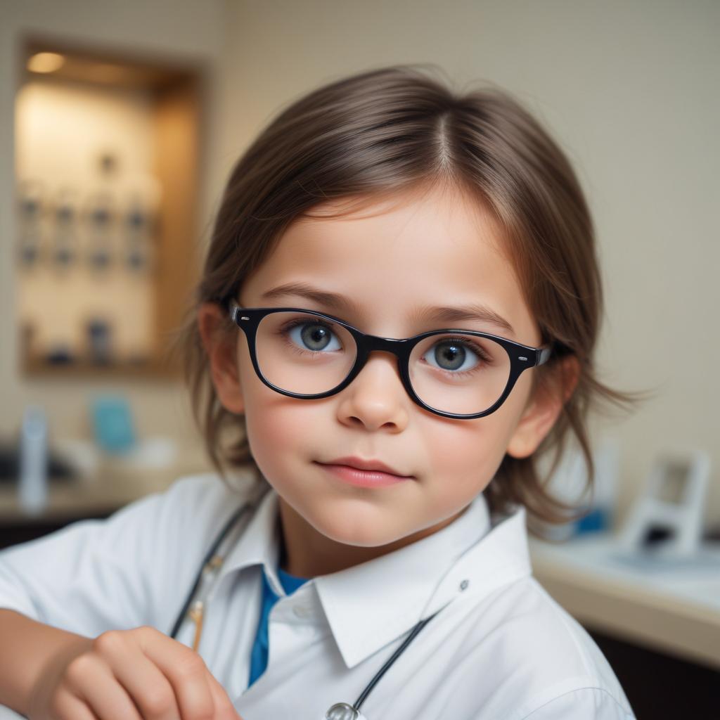 Подбор детских очков для коррекции зрения в медицинской клинике - изображение 3